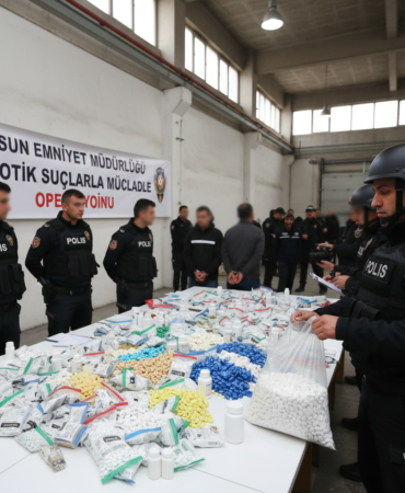 Samsunda dev narkotik operasyonu 9 binden fazla hap ele gecirildi gemini