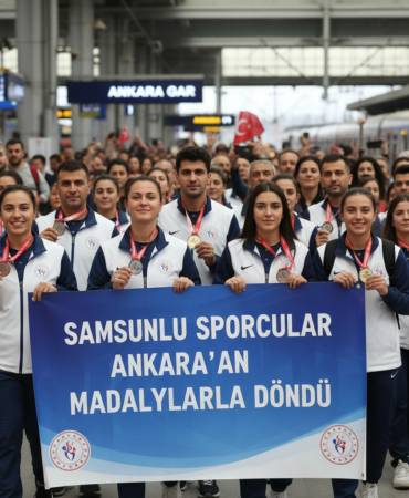 Samsunlu Sporcular Ankaradan Madalyalarla Dondu gemini