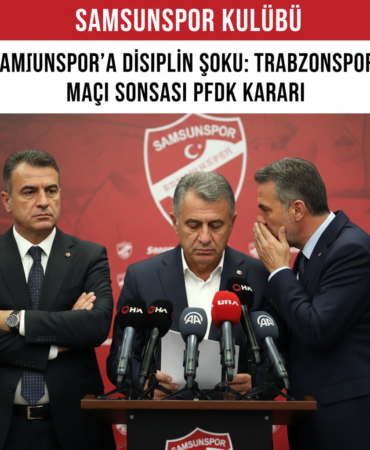 Samsunspora Disiplin Soku Trabzonspor Maci Sonrasi PFDK Karari gemini