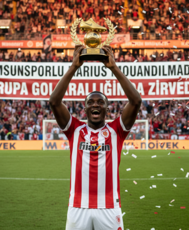 Samsunsporlu Marius Mouandilmadji Avrupa Gol Kralliginda Zirvede gemini