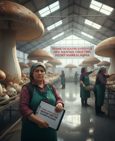 Termede Kadin Emegiyle Dev Mantar Uretimi Hedef Markalasma gemini