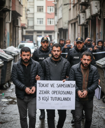 Tokat ve Samsunda Zehir Operasyonu 3 Kisi Tutuklandi gemini