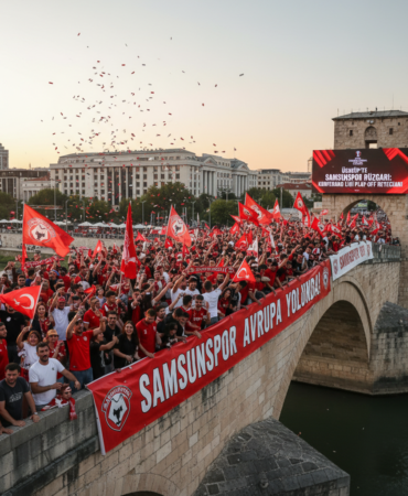 Uskupte Samsunspor Ruzgari Konferans Ligi Play Off Heyecani gemini