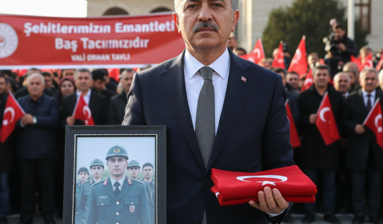 Vali Orhan Tavli Sehitlerimizin Emanetleri Bas Tacimizdir gemini