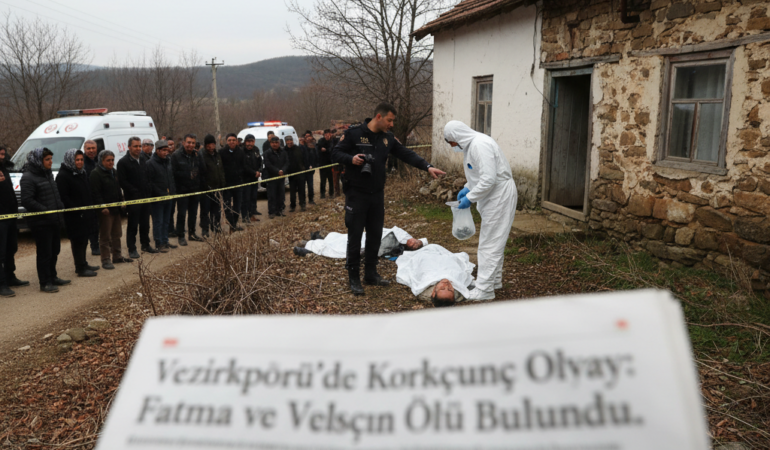 Vezirkoprude Korkunc Olay Fatma ve Veysel Yalcin Olu Bulundu gemini