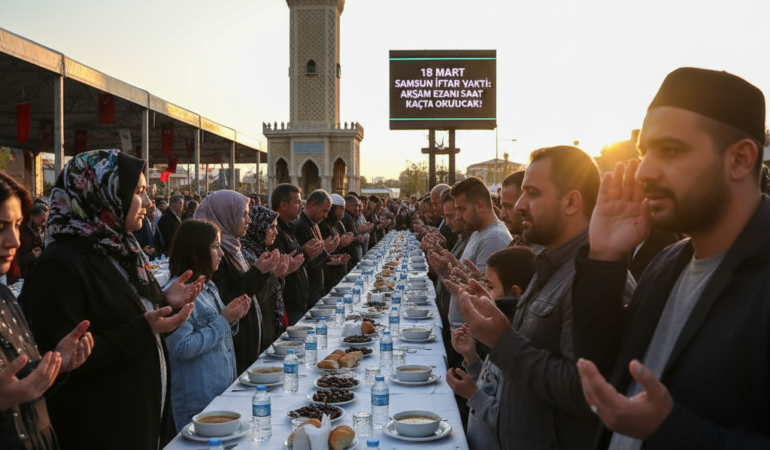 18 Mart Samsun Iftar Vakti Aksam Ezani Saat Kacta Okunacak gemini