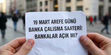 19 Mart Arefe gunu banka calisma saatleri Bankalar acik mi gemini
