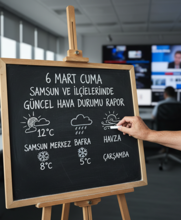 6 Mart Cuma Samsun ve Ilcelerinde Guncel Hava Durumu Raporu gemini