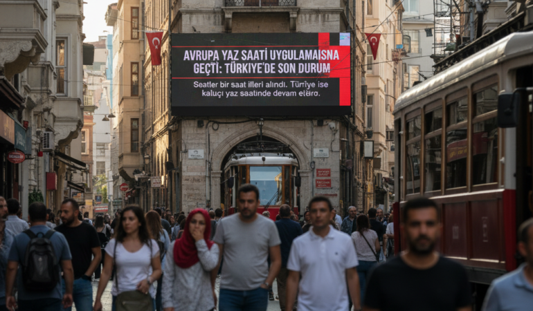 Avrupa Yaz Saati Uygulamasina Gecti Turkiyede Son Durum gemini
