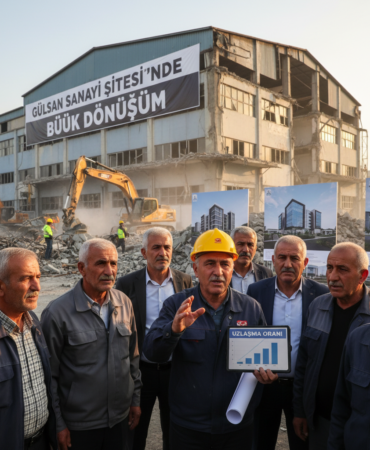 Gulsan Sanayi Sitesinde Buyuk Donusum Uzlasma Orani Yuzde 88 gemini
