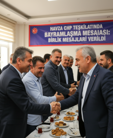 Havza CHP Teskilatinda Bayramlasma Mesaisi Birlik Mesajlari Verildi gemini
