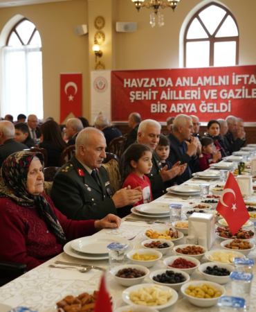 Havzada anlamli iftar Sehit aileleri ve gaziler bir araya geldi gemini