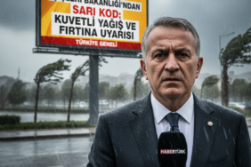 Icisleri Bakanligindan Sari Kod Kuvvetli Yagis ve Firtina Uyarisi gemini