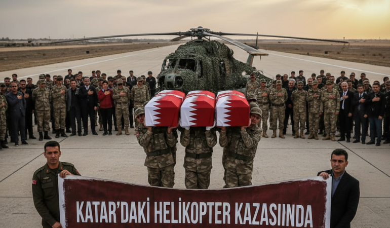 Katardaki Helikopter Kazasinda Aci Haber 3 Sehidimiz Var gemini