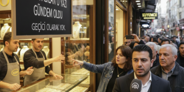 Kuyumcularda Altin Bitti Cama Asilan O Yazi Gundem Oldu gemini