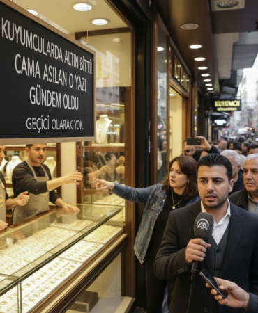 Kuyumcularda Altin Bitti Cama Asilan O Yazi Gundem Oldu gemini