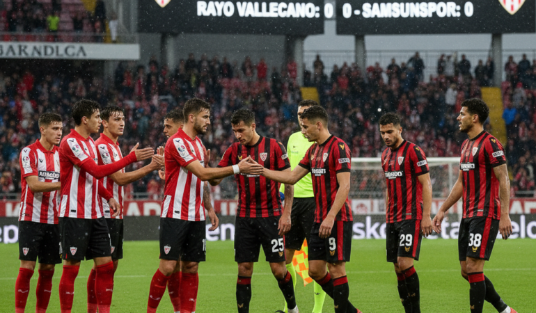 Madridde Gol Sesi Yok Rayo Vallecano 0 Samsunspor 0 gemini
