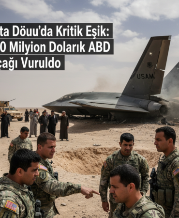 Orta Doguda Kritik Esik 700 Milyon Dolarlik ABD Ucagi Vuruldu gemini
