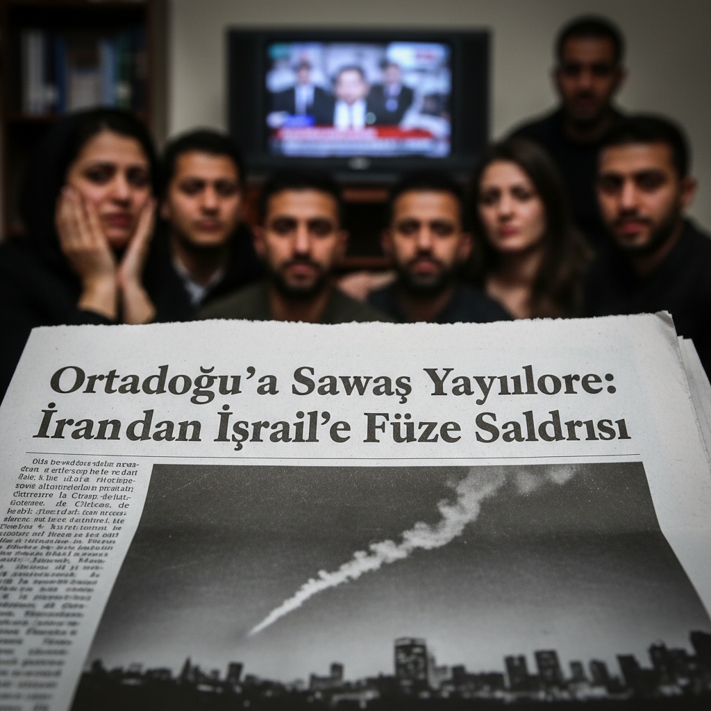 Ortadoguda Savas Yayiliyor Irandan Israile Fuze Saldirisi gemini