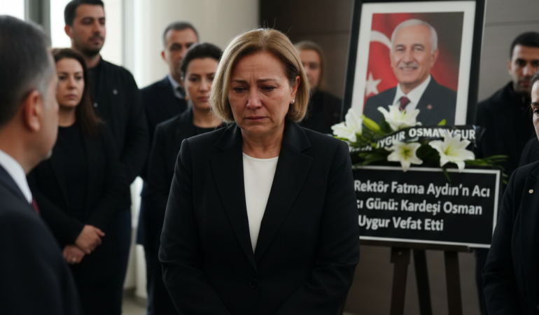 Rektor Fatma Aydinin Aci Gunu Kardesi Osman Uygur Vefat Etti gemini