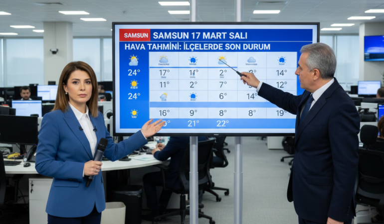 Samsun 17 Mart Sali Hava Tahmini Ilcelerde Son Durum gemini