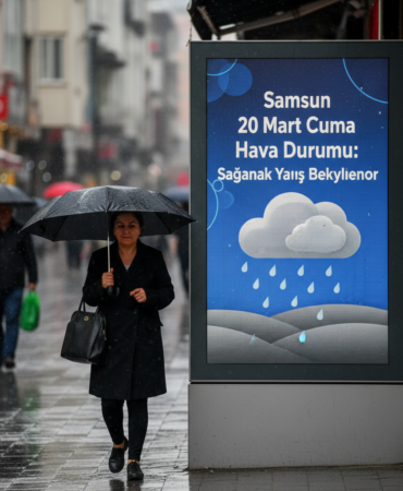 Samsun 20 Mart Cuma Hava Durumu Saganak Yagis Bekleniyor gemini