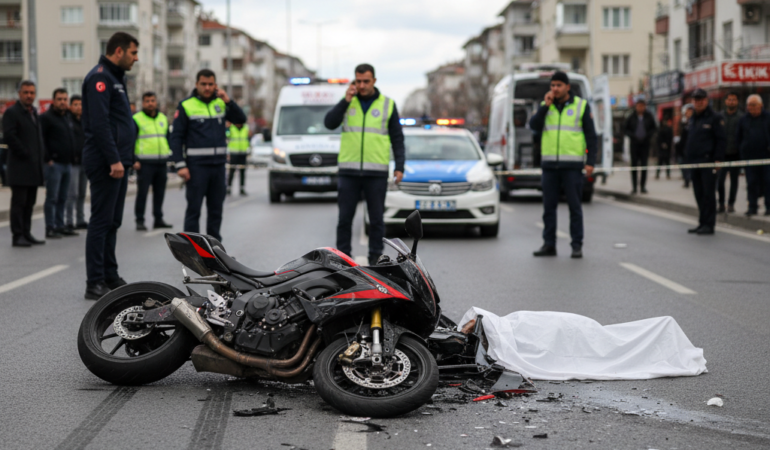 Samsun Ilkadimda feci kaza Motosiklet surucusu hayatini kaybetti gemini