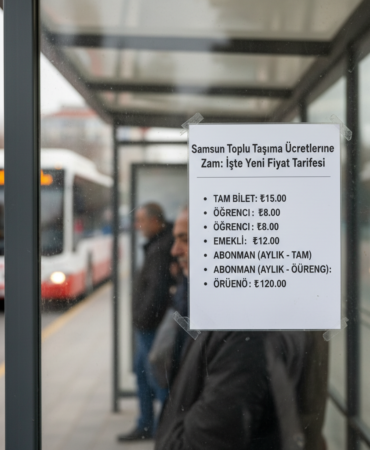 Samsun Toplu Tasima Ucretlerine Zam Iste Yeni Fiyat Tarifesi gemini