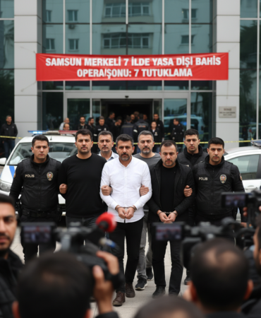 Samsun merkezli 7 ilde yasa disi bahis operasyonu 7 tutuklama gemini
