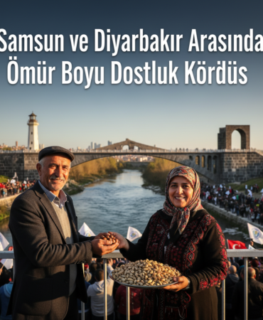 Samsun ve Diyarbakir Arasinda Omur Boyu Dostluk Koprusu gemini