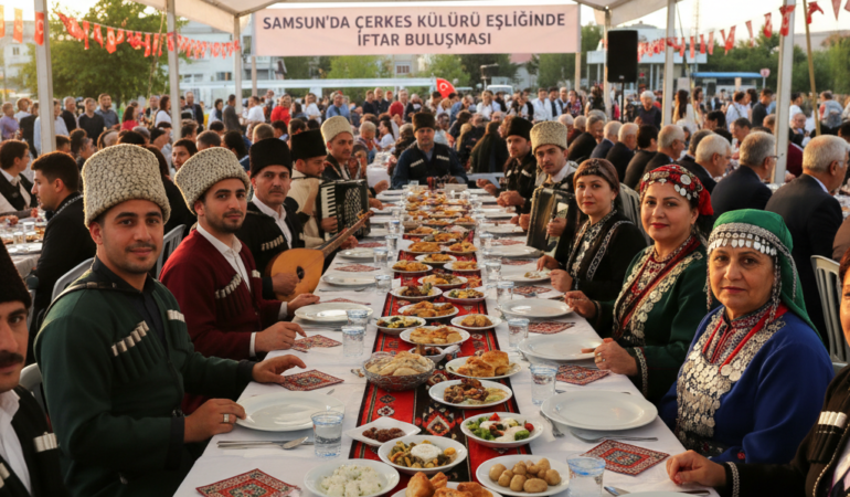 Samsunda Cerkes Kulturu Esliginde Iftar Bulusmasi gemini