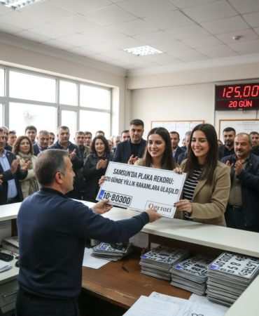 Samsunda Plaka Rekoru 20 Gunde Yillik Rakamlara Ulasildi gemini