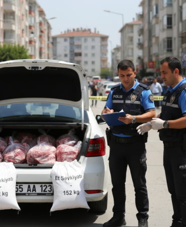 Samsunda Taksi Bagajinda Et Sevkiyati 152 Kiloya El Koyuldu gemini