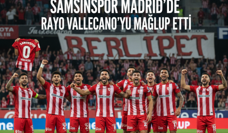 Samsunspor Madridde Rayo Vallecanoyu Maglup Etti 0 1 gemini