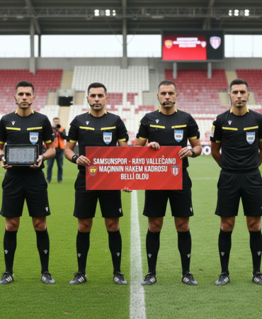 Samsunspor Rayo Vallecano Macinin Hakem Kadrosu Belli Oldu gemini