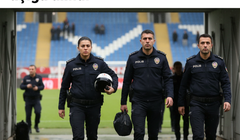 Samsunspor Trabzonspor maci 3 polis memuru aciga alindi gemini