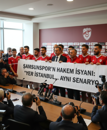 Samsunsporun Hakem Isyani Yer Istanbul. Ayni Senaryo gemini