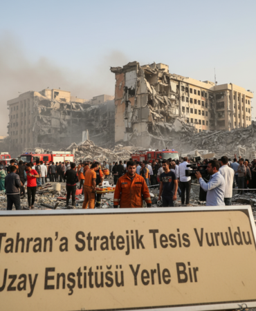 Tahranda Stratejik Tesis Vuruldu Uzay Enstitusu Yerle Bir gemini