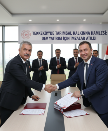 Tekkekoyde Tarimsal Kalkinma Hamlesi Dev Yatirim Icin Imzalar Atildi gemini