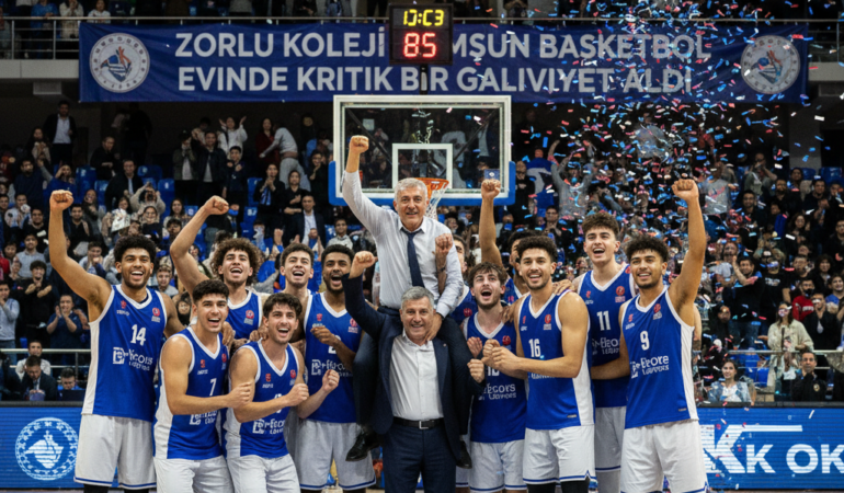 Zorlu Koleji Samsun Basketbol Evinde Kritik Bir Galibiyet Aldi gemini