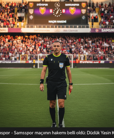 Eyupspor Samsunspor macinin hakemi belli oldu Duduk Yasin Kolda gemini