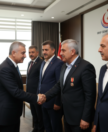Ilyas Topsakal MHP Genel Merkezinde Gazi Temsilcileriyle Bulustu gemini
