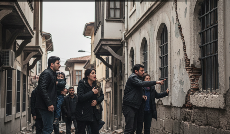 Istanbulda Korkutan Sarsinti Eyup ve Kagithanede Hissedildi gemini