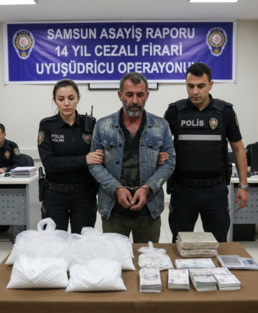 Samsun Asayis Raporu 14 Yil Cezali Firari ve Uyusturucu Operasyonu gemini