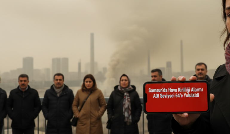 Samsunda Hava Kirliligi Alarmi AQI Seviyesi 64e Yukseldi gemini