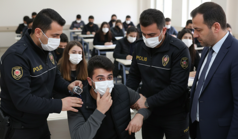 Samsunda Sinavda Kopya Operasyonu Sucustu Yakalandilar gemini