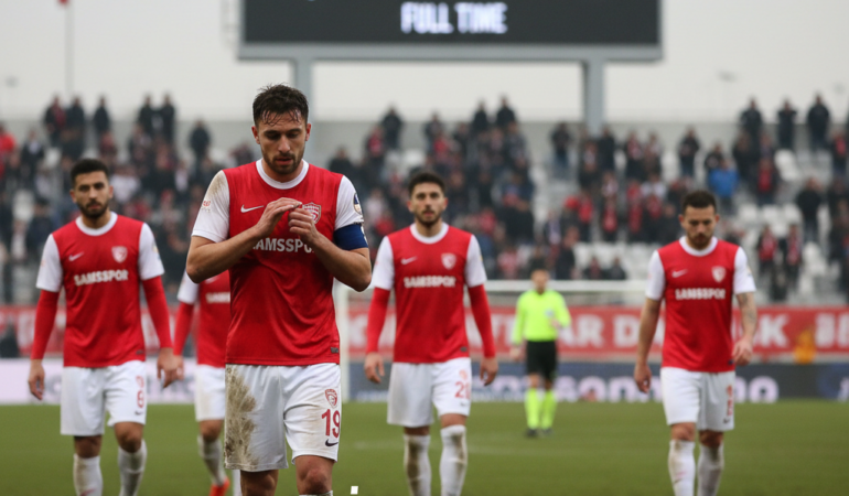 Samsunspor Ic Sahada Puanlari Paylasti Beraberlikler Uzdu gemini