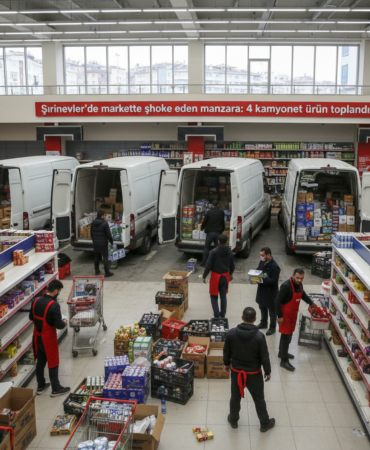 Sirinevlerde markette soke eden manzara 4 kamyonet urun toplandi gemini