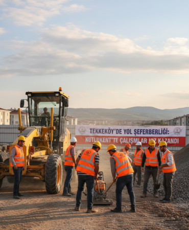 Tekkekoyde Yol Seferberligi Kutlukentte Calismalar Hiz Kazandi gemini