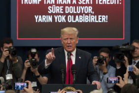 Trumptan Irana sert tehdit Sure doluyor yarin yok olabilirler gemini